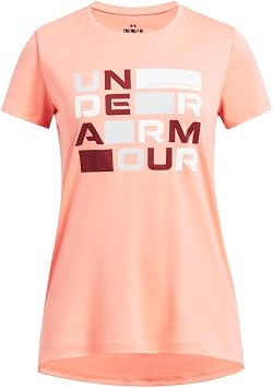 Under Armour Kids Tech Block Logo Short Sleeve T-Shirt Big Kid