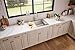 Ruvati 33 inch Rounded Corners Drop-in Workstation Kitchen Sink - Soundproof 16 Gauge Topmount Stainless Steel Single Bowl Kitchen Sink with Brushed Finish hides scratches, Easy-to-Clean - RVM5233