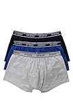 JP 1880 Herren große Größen Übergrößen Menswear L-8XL Hip-Pants, FLEXNAMIC®, 3er-Pack, Unterhosen, bis Gr. 18 helles Kobalt 14 803491755-14