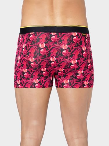 Image of Bummer Printed Micro Modal Trunks Underwear for Men - Ultra Soft & Breathable, 3 Times Softer Than Cotton, Anti-Bacterial, Stretchable for Ultimate Comfort & Style, Pack of 1 (A Shark Tank Product)