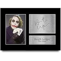 HWC Trading Heath Ledger A4 Sin Marco Regalo De Visualización De