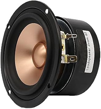 1Pc 3 Inch Audio Speaker 4Ohm 8Ohm 15W Full Range HiFi Treble Mid Bass Balance Loudspeaker Bookshelf Speakers Desktop DIY Color 1pc 4ohm Circular