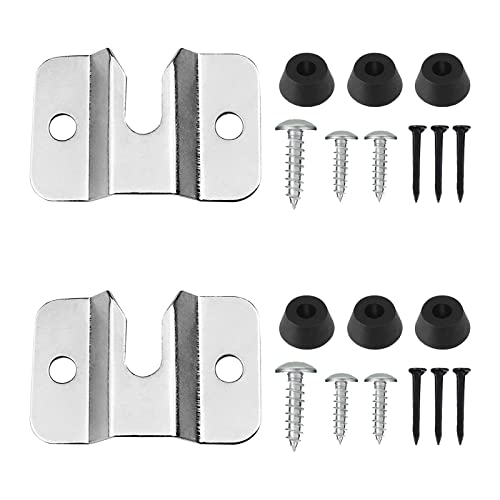 2 Sätze Dartscheibe Halterung Schrauben Set für Steeldartboards Steeldartscheibe Dartscheibe Aufhängung Montagehalterung Kit Wandbehang Tragbare Dartscheibe Set Cover