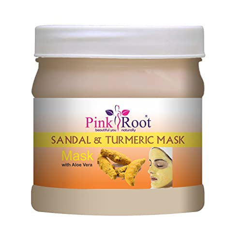 Image of Pink Root Cocoa Butter Cream 500gm with Sandal Turmeric Mask 500gm
