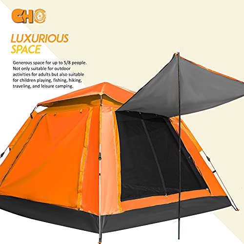 Carpa pop up para camping de 5 personas, ligera y portátil miniatura 4