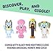 Bluey Friends Figurine Toys Pack of 4, Articulated Character Toys with Snickers, Honey, and Coco Figurines, Small Action Figures for Kids Ages 3+