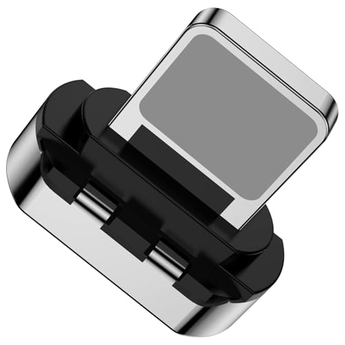 Conector magnético de 8 pines ZBF contra roturas de puerto de carga Lightning, kit de 5 uds 4