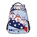 Mochila infantil de dinosaurios para niños, mochila para computadora portátil, mochila casual, mochila ligera con hebillas ajustables, Cohete divertido, Mochilas Daypack