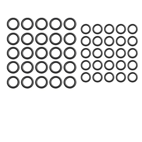 50Pcs O-Rings for Pressure Washer Hose Quick 50pcs 50 pcs Rubber O-Rings Suitable for Home Features Delicate and Exquisite Highly Match The Equipment