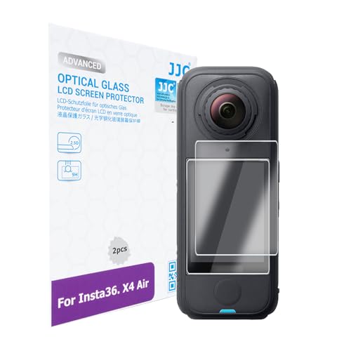 �y2���Z�b�gInsta360 X4 Air��p�zJJC �t���ی�t�B���� Insta360 X4 Air �Ή� ���� �����K���X ���d�x9H ���ߗ�95���ȏ� ���� ���� ���w�� �����Y�N���X�t��