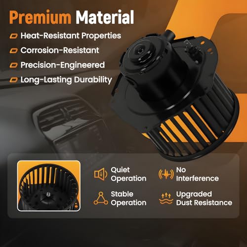 Image of maXpeedingrods HVAC Heater Blower Motor with Fan Fit for Chevy & GMC C1500-C3500 /K1500-K3500 Truck, G10-G3500, Astro /Safari, Suburban /Yukon /Tahoe 1978-1996# 700103