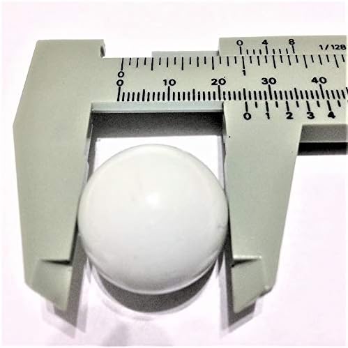 Vista 3 de 1 pulgada 30 opaco 0984in 6 colores mármol de vidrio sólido 30 piezas de correo prioritario de envío