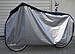 KLOUD ® Silver & Black 190T nylon waterproof bike / bicycle cover (size: LL