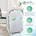 GermGuardian Hi-Performance Air Purifier with HEPA Pure Filter, Timer, Ionizer, Removes 99.97% of Pollutants, Large Rooms up to 1620 Sq. Ft., UV-C Light Helps Reduce Germs, 27”, White, AC9200WCA