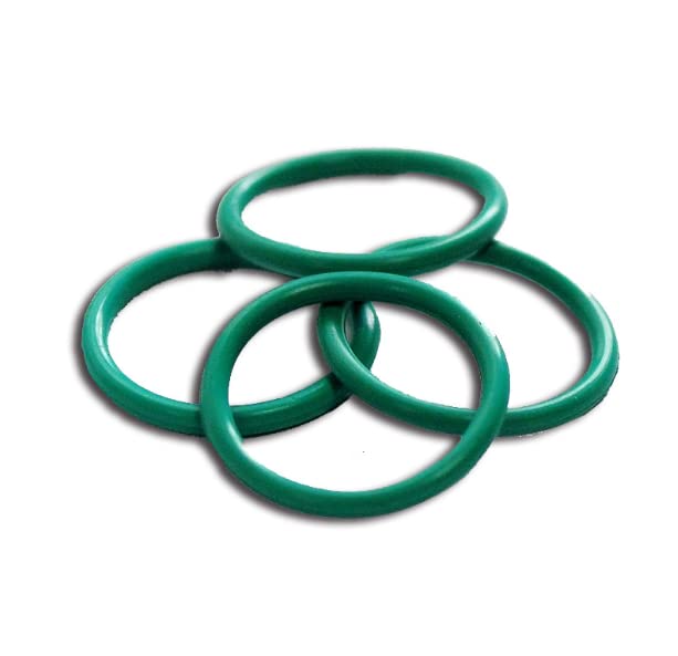 CS1.9mm xOD12/13/14/15/16/17/18/19/20mm Junta tórica de caucho flúor-OD 17x1.9mm,verde,100 uds.