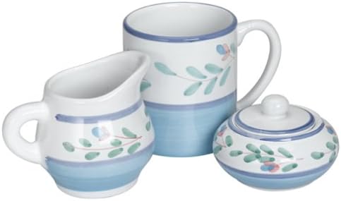 Caleca Blue Garland 6-Piece Coffee Set