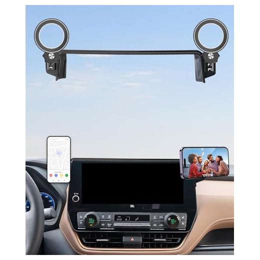 Car Phone Holder for Toyota Grand Highlander/ Hybrid 2024-2026 Accessories