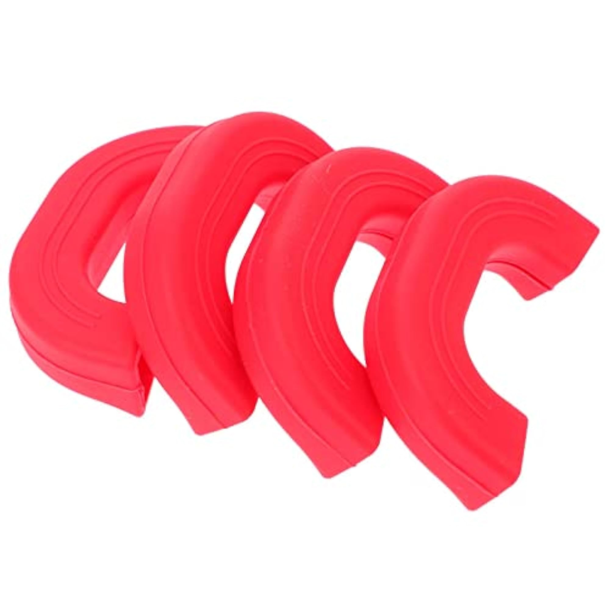 Silicone Assist Handle Holder for Skillets and Pans, Red