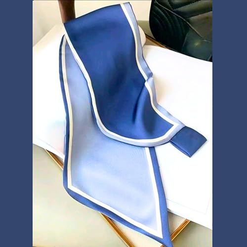 Satin Scarf, Pre Tie Neck Scarf, Neck Scarf for Women Fashion, Lightweight Soft Silky Feel Scarves for Women Neck4