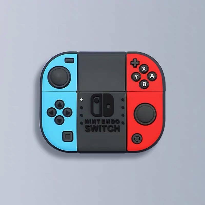 Image of YODI Case Cover for Airpods Pro|Pro 2|Airpods Pro 3|Airpods 4 Pouch, Silicone Cases with Cleaner Kit 360 Drop Protection,Shock-Resistant ((Nintendo Switch), Airpods Pro /Pro 2)
