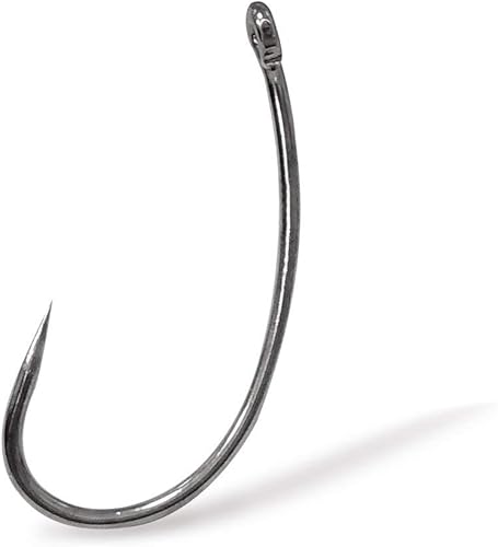 Miniatura 8 de Barbless Fishing Hooks, 50150pcs Carp Fishing Hooks Trout Hooks Circle Hooks Curve Shank Crank Fly Tying Hooks Carp Hair Fishing Bait Rigs for