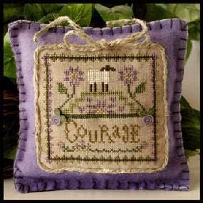 Little Sheep Virtues 4- Courage Cross Stitch Chart