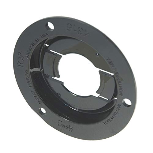 Grote 43152 Black Theft-Resistant Mounting Flange (For 2