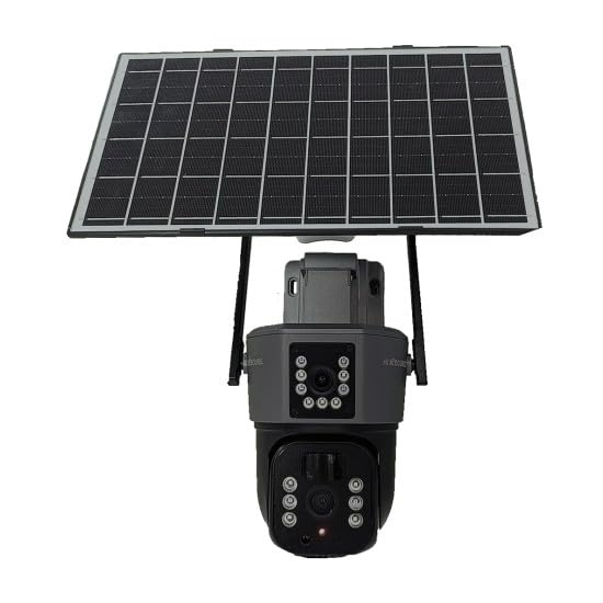MatLogix 4G Sim Enabled Solar Chargeable CCTV Camera HD Outdoor & Smart Camera with Voice Monitor, Cloud Storage, 360 Degree Rotate, PIR Detection & Smart IR Camera-picture-19