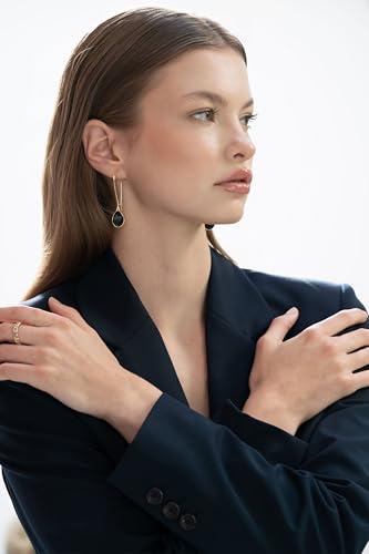 LILIE&WHITE Gold Teardrop Dangle Earrings For Women In Resin Drop Earrings Hypoallergenic Earrings Fashion Jewelry Gift Earrings3