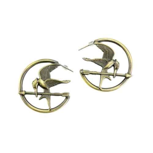 NECA The Hunger Games Movie Earrings Mockingjay Wing Option 2