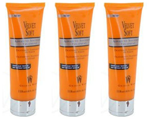 Lot of 3 Graham Webb Velvet Soft Advanced Softening Treatment, 4oz