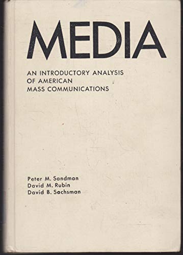 Media;: An introductory analysis of American ma... 0135724201 Book Cover