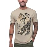 INTO THE AM Graphic Tees for Men S - 4XL Premium Short Sleeve Colorful T-Shirts Trippy Space Designs