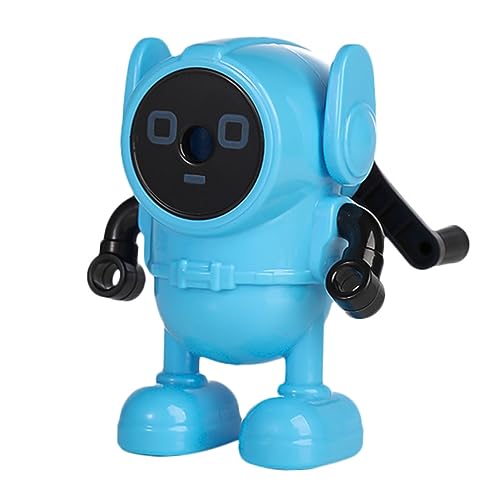 TEHAUX Sacapuntas De Lápiz Sacapuntas De Lápiz Sacapuntas Para La Escuela Divertido Sacapuntas De Lápiz Corte Robot Robot Para Lápices De Para Sacapuntas De Dibujos Animados De