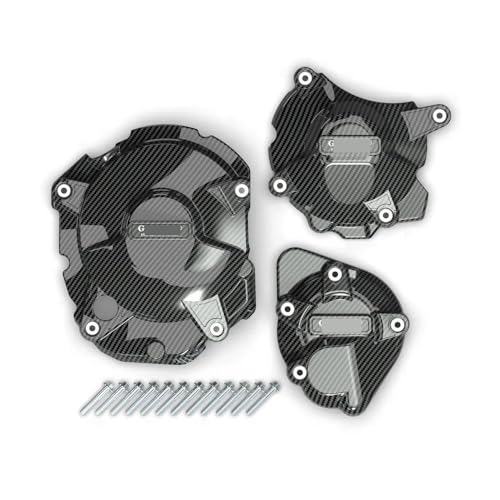 Protector estator para GSF600S Bandit 1995-2004 cubierta de motor en negro 2