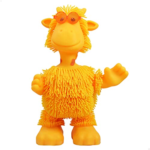 Jiggly Pets COLORBABY 46888, Juguete Musical Jirafa, Muñeco bailarín, Regalo para niños, Baila y emite música, Recomendado Mayores de 4 años, Pilas Incluidas, Juguetes Infantiles