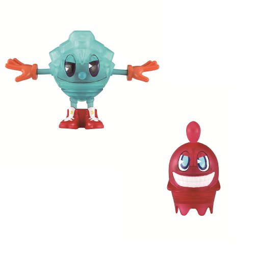 Pac-Man Pac-Panic Spinners, Ice Pac and Blinky