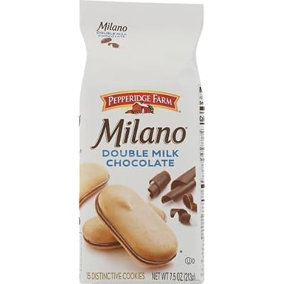 Farm Milano Double Milk Chocolate Cookies 200ml Bag