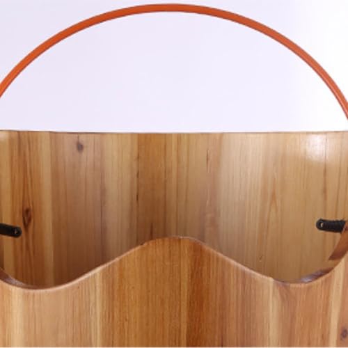 Spa de pies de madera para baño y masaje miniatura 7