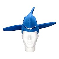 Vista 3 de FOAM PARTY HATS Shark Hat - Handmade Shark Hat - Custom Shark Hat - Beach Party Hat - Photo Booth Props - Party Favors - Daddy Shark Hat
