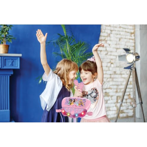 Microphone Lumineux Disney Princesses Avec 2 Micros Et Effets Vocaux - vue 7