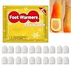 Calentadores Pies, 10 Pieza Plantillas Calentadoras de Dedos, Parches Calor Pies, Plantillas Calor, Calentadores Pies Adhesivos, Parches térmicos Pies, Tamaño Universal,Calor Natural,8 Horas de Calor
