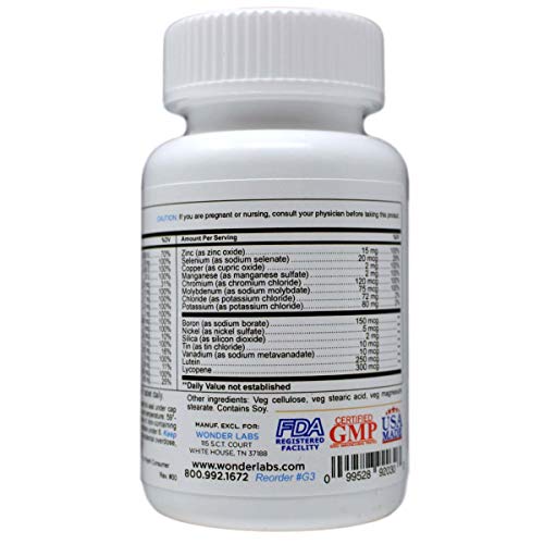 Multi-Vitamin Multi-Mineral Compare To Centrum® Multivitamin Multimineral With Beta Carotene 1 Month Supply #TOP2