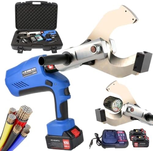 Cordless Hydraulic Electric Ratchet Cable Cutter 150KN/180KN/250KN for 85MM-120MM Aluminum & Armored Copper/Aluminum 105MM Power Tools
