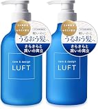 LUFT(ルフト) シャンプー トリートメント セット 本体 ハイドロタイプ こころほぐれるクリアリネンの香り さらさら＆うるおい両立 PPT美容液 米発酵液とセラミド配合 サロン品質 ケア&デザイン