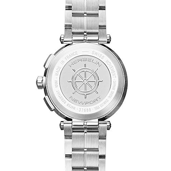 Michel Herbelin Newport herrklocka Chrono 37688/B35 Mouv kvarts, 43 mm fodral, safirglas