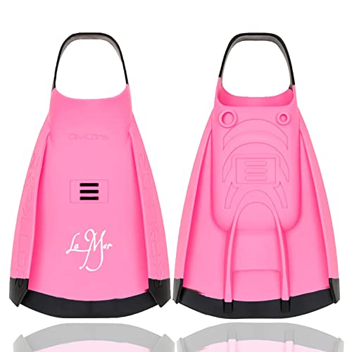 DMC Repellor Silicone Swimfins - Pink Black MRose Model - ML