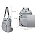 OPAGE Backpack Purse for Women Leather Fashion Designer Tassel Backpack Purse Ladies Shoulder Bag Travel Backpack Bag