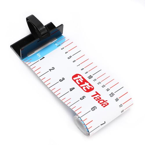 Tada 48in/122cm Fishing Ruler Portable Roll Up Folding Fish Measuring