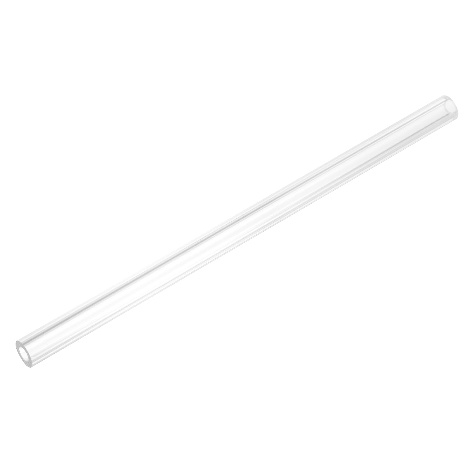 uxcell Rigid Round Clear Tubing 4mm(3/16") ID x 8mm(5/16") OD x 0.5Ft(150mm) Length Plastic Tube